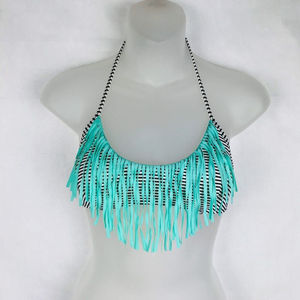 Victoria Secret Fringed Swim Top